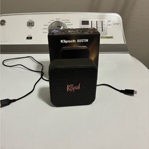 Klipsch Portable Bluetooth Speaker in Black with Copper Logo